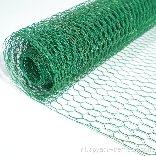 PVC gecoate kippenhok zeshoekige draadgaas